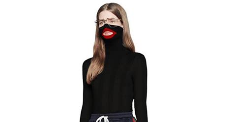 gucci dress controversy|gucci balaclava.